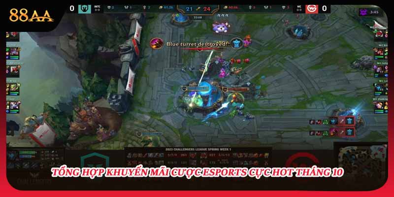 Tổng hợp khuyến mãi cược esports cực hot tháng 10